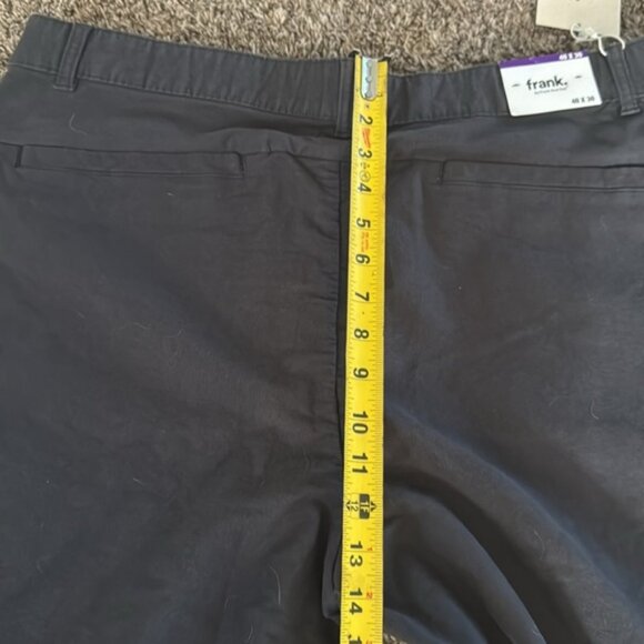 Frank & Oak Pants Mens 40x30 Casual Travel Gray NEW - Picture 9 of 10